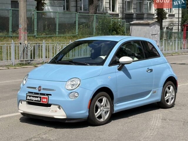 Синий Фиат 500e, объемом двигателя 0 л и пробегом 98 тыс. км за 7190 $, фото 1 на Automoto.ua