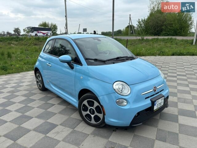 Синій Фіат 500e, об'ємом двигуна 0.08 л та пробігом 102 тис. км за 7150 $, фото 1 на Automoto.ua