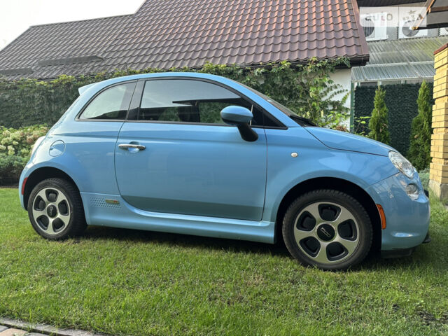 Синій Фіат 500e, об'ємом двигуна 0 л та пробігом 113 тис. км за 6899 $, фото 1 на Automoto.ua