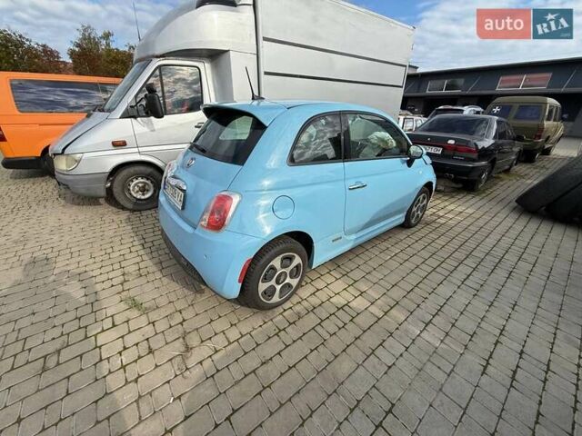 Синий Фиат 500e, объемом двигателя 0 л и пробегом 107 тыс. км за 5000 $, фото 1 на Automoto.ua