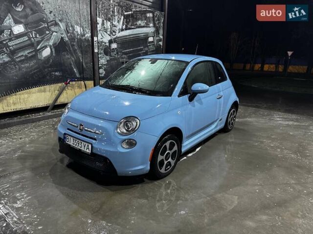 Синий Фиат 500e, объемом двигателя 0 л и пробегом 80 тыс. км за 8500 $, фото 1 на Automoto.ua