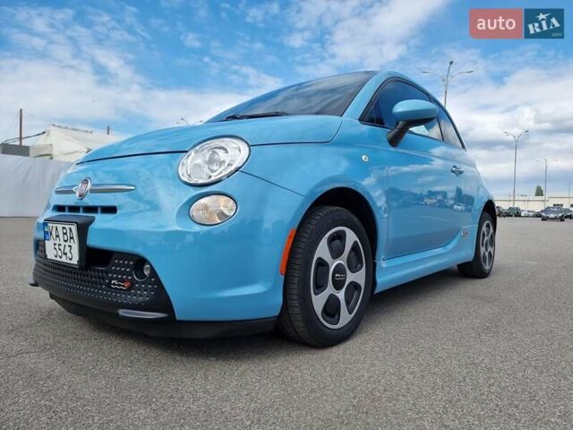 Синий Фиат 500e, объемом двигателя 0 л и пробегом 57 тыс. км за 7250 $, фото 1 на Automoto.ua