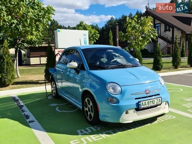 Синий Фиат 500e, объемом двигателя 0 л и пробегом 82 тыс. км за 7500 $, фото 1 на Automoto.ua