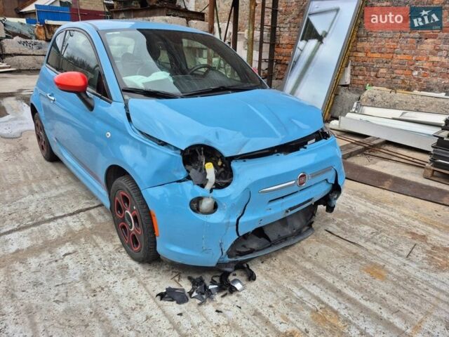 Синій Фіат 500e, об'ємом двигуна 0 л та пробігом 90 тис. км за 4500 $, фото 1 на Automoto.ua