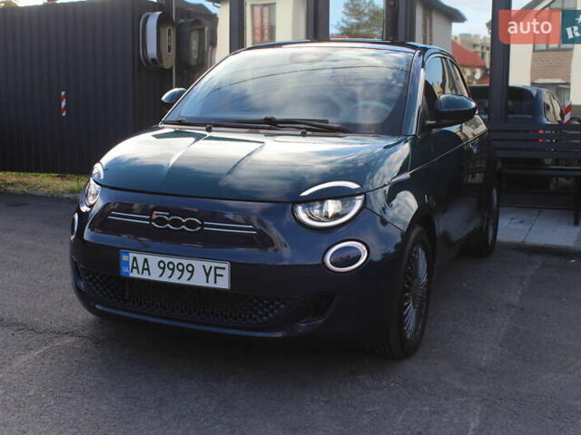 Синий Фиат 500e, объемом двигателя 0 л и пробегом 28 тыс. км за 14800 $, фото 1 на Automoto.ua