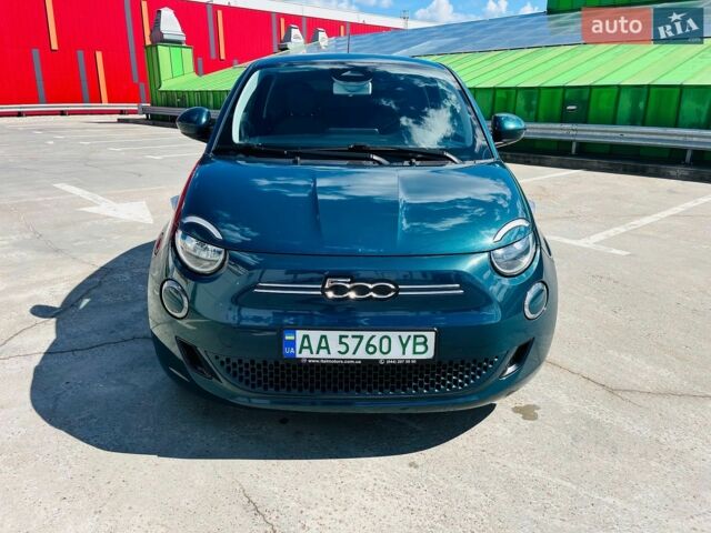 Зелений Фіат 500e, об'ємом двигуна 0 л та пробігом 74 тис. км за 13400 $, фото 1 на Automoto.ua