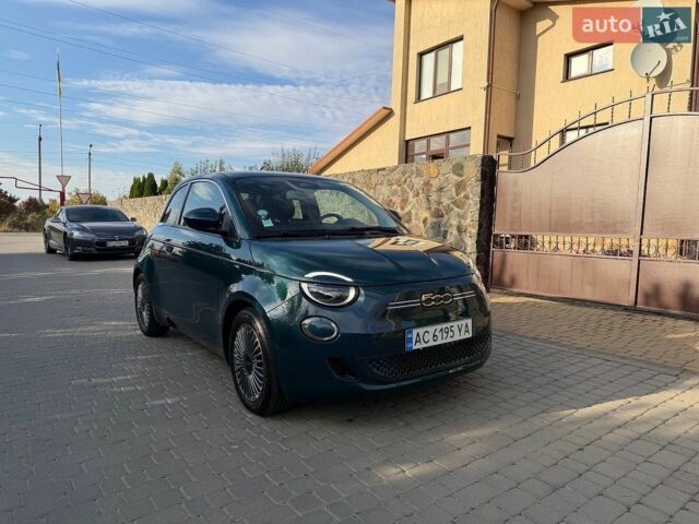 Зелений Фіат 500e, об'ємом двигуна 0 л та пробігом 16 тис. км за 18000 $, фото 1 на Automoto.ua