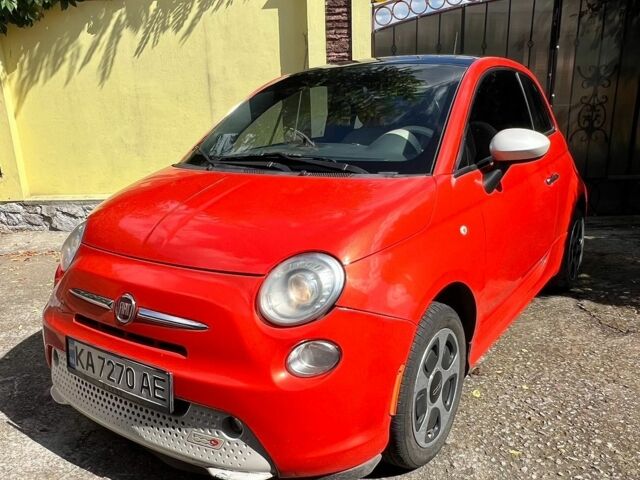Помаранчевий Фіат 500e, об'ємом двигуна 0 л та пробігом 165 тис. км за 7200 $, фото 1 на Automoto.ua