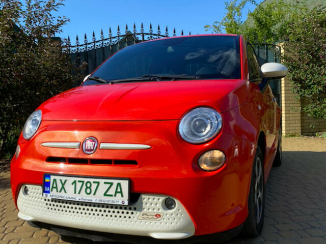 Помаранчевий Фіат 500e, об'ємом двигуна 0 л та пробігом 81 тис. км за 7500 $, фото 1 на Automoto.ua