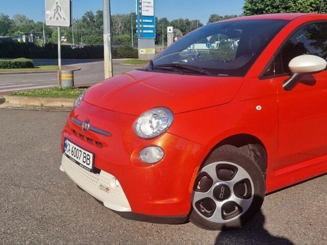 Помаранчевий Фіат 500e, об'ємом двигуна 0 л та пробігом 85 тис. км за 8900 $, фото 1 на Automoto.ua