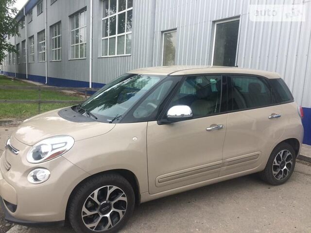 Бежевый Фиат 500L, объемом двигателя 1.4 л и пробегом 49 тыс. км за 12900 $, фото 1 на Automoto.ua