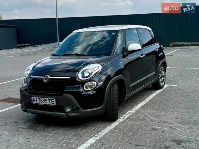 Черный Фиат 500L, объемом двигателя 1.37 л и пробегом 105 тыс. км за 11000 $, фото 1 на Automoto.ua