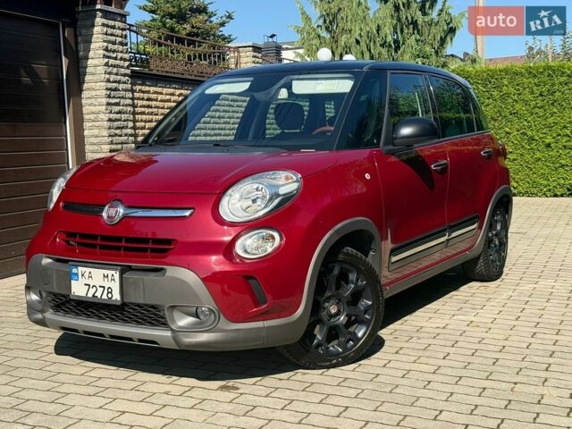 Червоний Фіат 500L, об'ємом двигуна 1.37 л та пробігом 126 тис. км за 9900 $, фото 1 на Automoto.ua