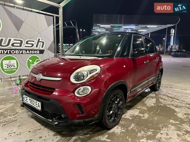 Красный Фиат 500L, объемом двигателя 1.4 л и пробегом 144 тыс. км за 7900 $, фото 1 на Automoto.ua