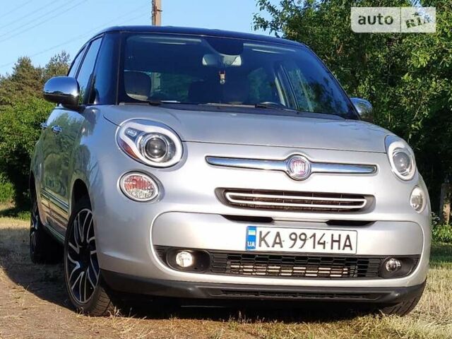 Серый Фиат 500L, объемом двигателя 1.4 л и пробегом 165 тыс. км за 8600 $, фото 1 на Automoto.ua