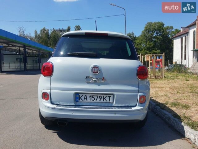 Синий Фиат 500L, объемом двигателя 1.37 л и пробегом 117 тыс. км за 8450 $, фото 1 на Automoto.ua