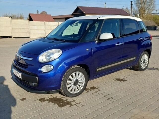 Синий Фиат 500L, объемом двигателя 1.25 л и пробегом 127 тыс. км за 9900 $, фото 1 на Automoto.ua