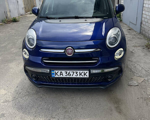 Синій Фіат 500L, об'ємом двигуна 1.4 л та пробігом 71 тис. км за 10500 $, фото 1 на Automoto.ua