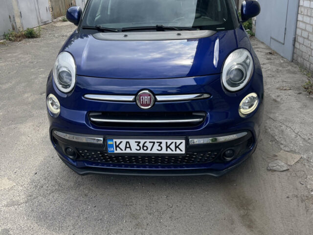 Синий Фиат 500L, объемом двигателя 1.4 л и пробегом 71 тыс. км за 8500 $, фото 1 на Automoto.ua