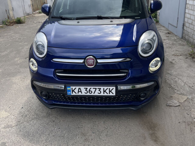 Синий Фиат 500L, объемом двигателя 1.4 л и пробегом 71 тыс. км за 8500 $, фото 1 на Automoto.ua