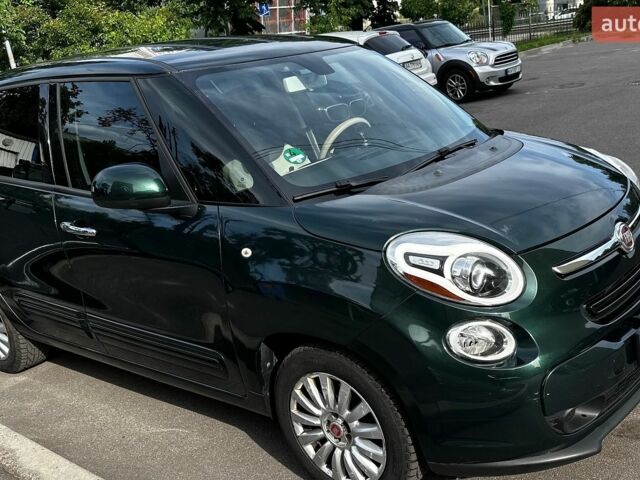 Зеленый Фиат 500L, объемом двигателя 1.4 л и пробегом 126 тыс. км за 8300 $, фото 1 на Automoto.ua