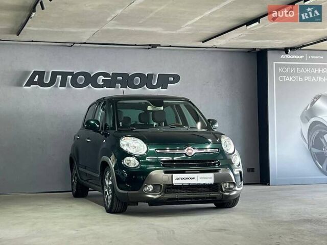 Зелений Фіат 500L, об'ємом двигуна 1.4 л та пробігом 107 тис. км за 9700 $, фото 1 на Automoto.ua