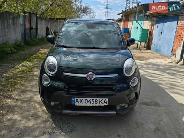 Зеленый Фиат 500L, объемом двигателя 1.37 л и пробегом 108 тыс. км за 9200 $, фото 1 на Automoto.ua