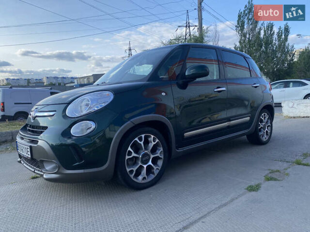 Зеленый Фиат 500L, объемом двигателя 1.37 л и пробегом 107 тыс. км за 9700 $, фото 1 на Automoto.ua