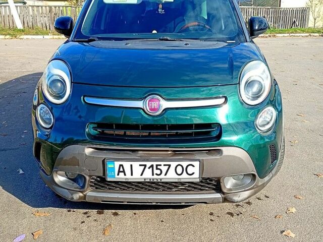 Зеленый Фиат 500L, объемом двигателя 1.4 л и пробегом 155 тыс. км за 8500 $, фото 1 на Automoto.ua