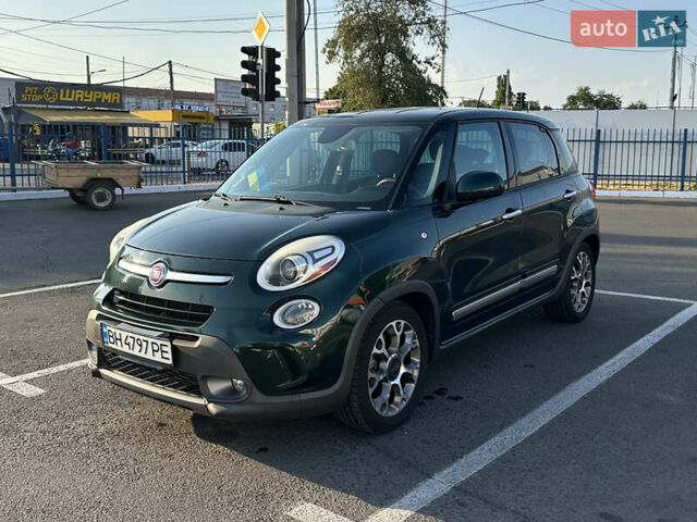Зеленый Фиат 500L, объемом двигателя 1.37 л и пробегом 118 тыс. км за 9000 $, фото 1 на Automoto.ua