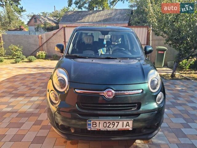 Зеленый Фиат 500L, объемом двигателя 1.4 л и пробегом 191 тыс. км за 7600 $, фото 1 на Automoto.ua