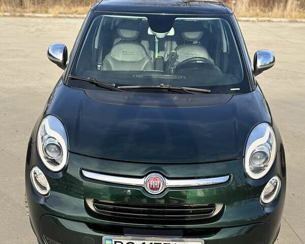 Зеленый Фиат 500L, объемом двигателя 1.37 л и пробегом 49 тыс. км за 9500 $, фото 1 на Automoto.ua