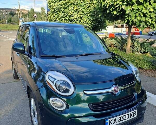 Зеленый Фиат 500L, объемом двигателя 1.37 л и пробегом 114 тыс. км за 10600 $, фото 1 на Automoto.ua