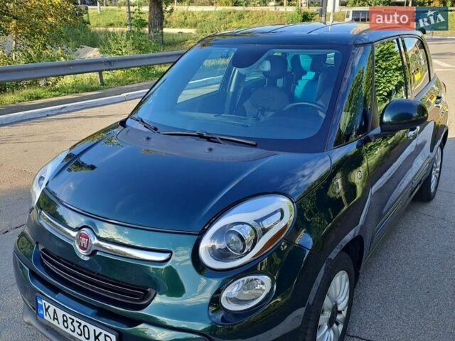 Зеленый Фиат 500L, объемом двигателя 1.37 л и пробегом 121 тыс. км за 10500 $, фото 1 на Automoto.ua