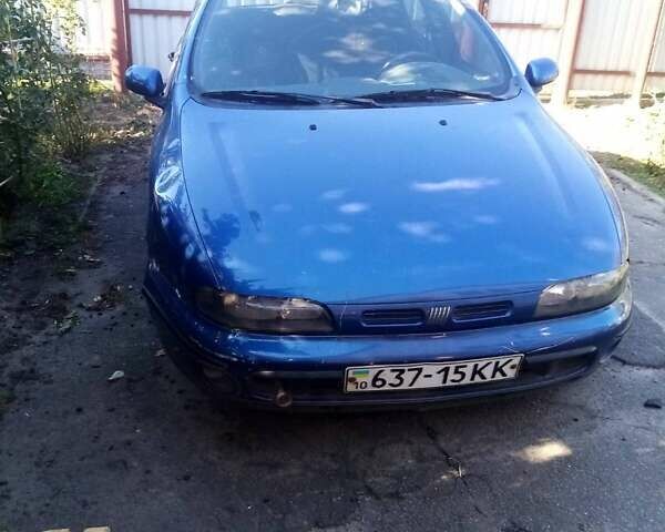 Синий Фиат Брава, объемом двигателя 1.6 л и пробегом 181 тыс. км за 1200 $, фото 1 на Automoto.ua