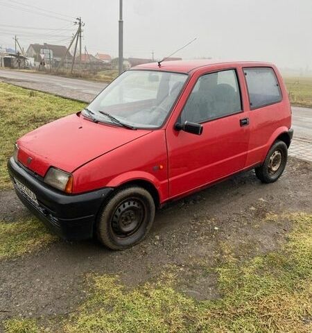 Червоний Фіат Чінквеченто, об'ємом двигуна 0.7 л та пробігом 330 тис. км за 600 $, фото 1 на Automoto.ua