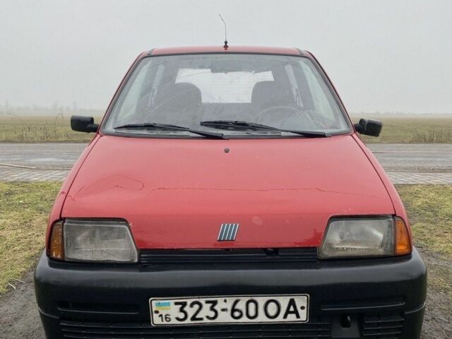 Червоний Фіат Чінквеченто, об'ємом двигуна 0.6 л та пробігом 338 тис. км за 600 $, фото 1 на Automoto.ua