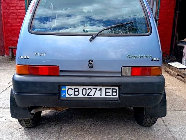 Сірий Фіат Чінквеченто, об'ємом двигуна 0.9 л та пробігом 0 тис. км за 1000 $, фото 1 на Automoto.ua