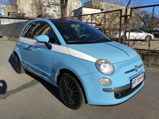 Синий Фиат Чинквеченто, объемом двигателя 1.4 л и пробегом 145 тыс. км за 7700 $, фото 1 на Automoto.ua