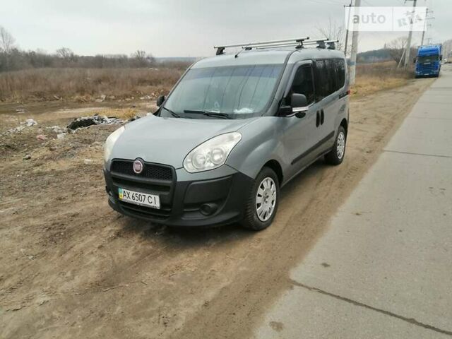 Серый Фиат Добло Панорама, объемом двигателя 1.37 л и пробегом 150 тыс. км за 6500 $, фото 1 на Automoto.ua