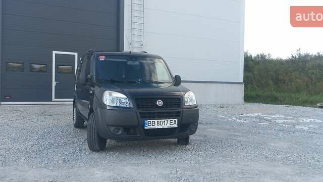 Чорний Фіат Добло вант., об'ємом двигуна 1.37 л та пробігом 213 тис. км за 4600 $, фото 1 на Automoto.ua