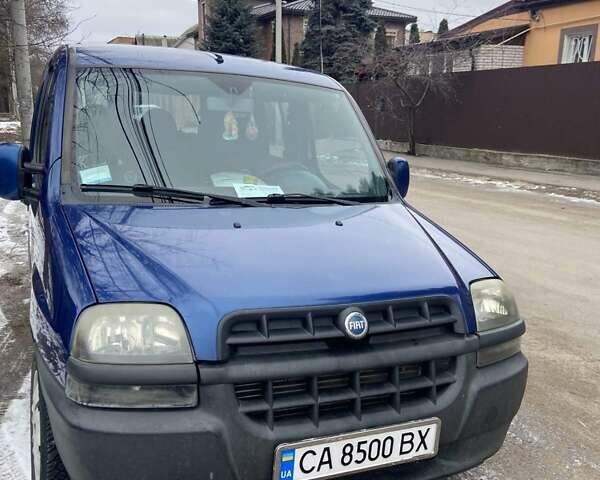 Синий Фиат Добло груз., объемом двигателя 1.6 л и пробегом 199 тыс. км за 4000 $, фото 1 на Automoto.ua