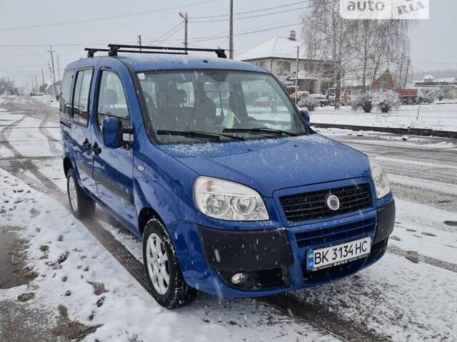 Синий Фиат Добло груз., объемом двигателя 1.3 л и пробегом 228 тыс. км за 5500 $, фото 1 на Automoto.ua