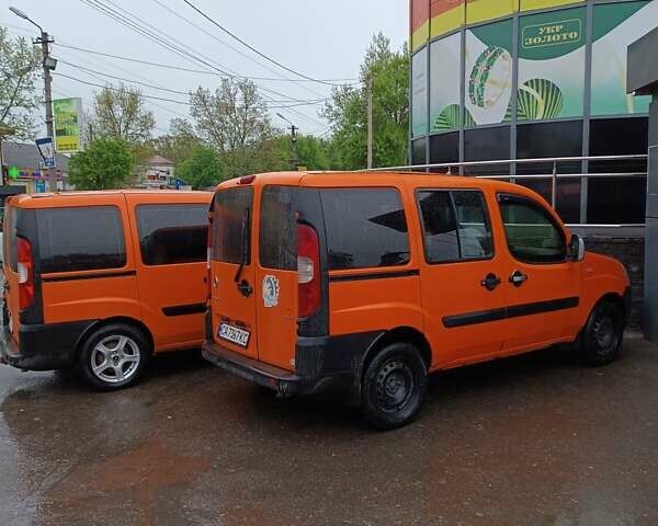 Оранжевый Фиат Добло груз., объемом двигателя 1.25 л и пробегом 341 тыс. км за 4700 $, фото 1 на Automoto.ua