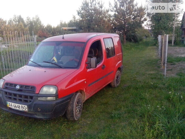 Червоний Фіат Добло пас., об'ємом двигуна 1.2 л та пробігом 240 тис. км за 3300 $, фото 1 на Automoto.ua