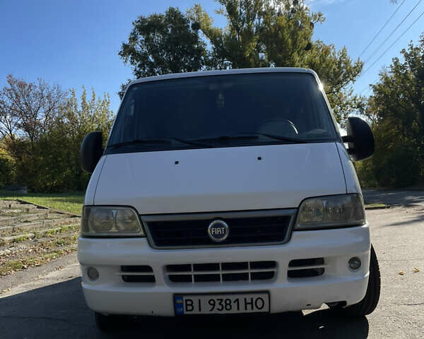 Білий Фіат Дукато, об'ємом двигуна 2.29 л та пробігом 396 тис. км за 7000 $, фото 1 на Automoto.ua
