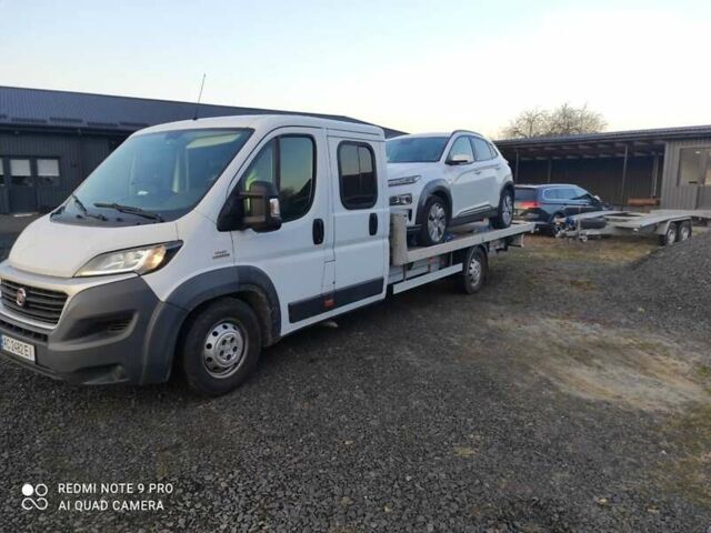 Белый Фиат Дукато, объемом двигателя 3 л и пробегом 107 тыс. км за 19000 $, фото 1 на Automoto.ua