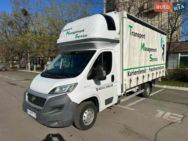 Белый Фиат Дукато, объемом двигателя 2.29 л и пробегом 345 тыс. км за 15800 $, фото 1 на Automoto.ua