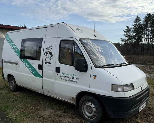 Білий Фіат Дукато, об'ємом двигуна 2.8 л та пробігом 460 тис. км за 2250 $, фото 1 на Automoto.ua