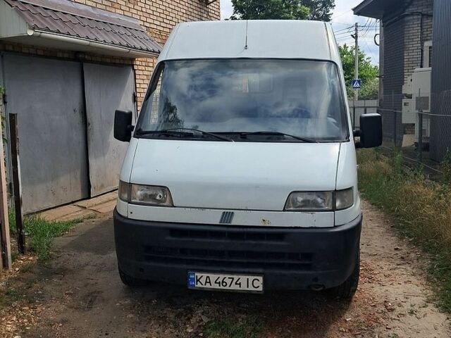 Белый Фиат Дукато, объемом двигателя 2.8 л и пробегом 620 тыс. км за 3150 $, фото 1 на Automoto.ua